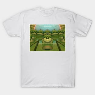 Robin's Egg Among Happy Green Apples T-Shirt